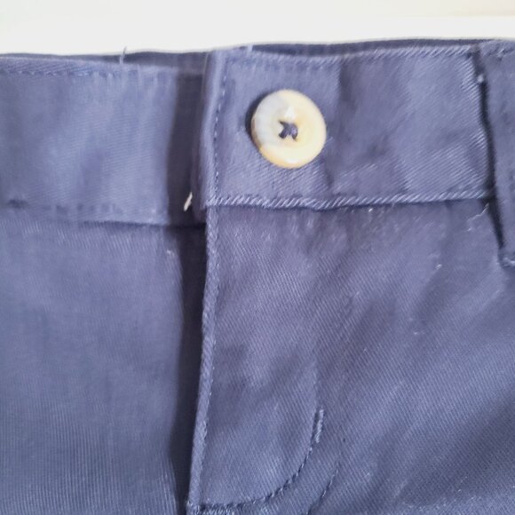 French Toast Kids School Uniform Straight Navy Pants Size 5 Cotton Blend - Picture 3 of 9